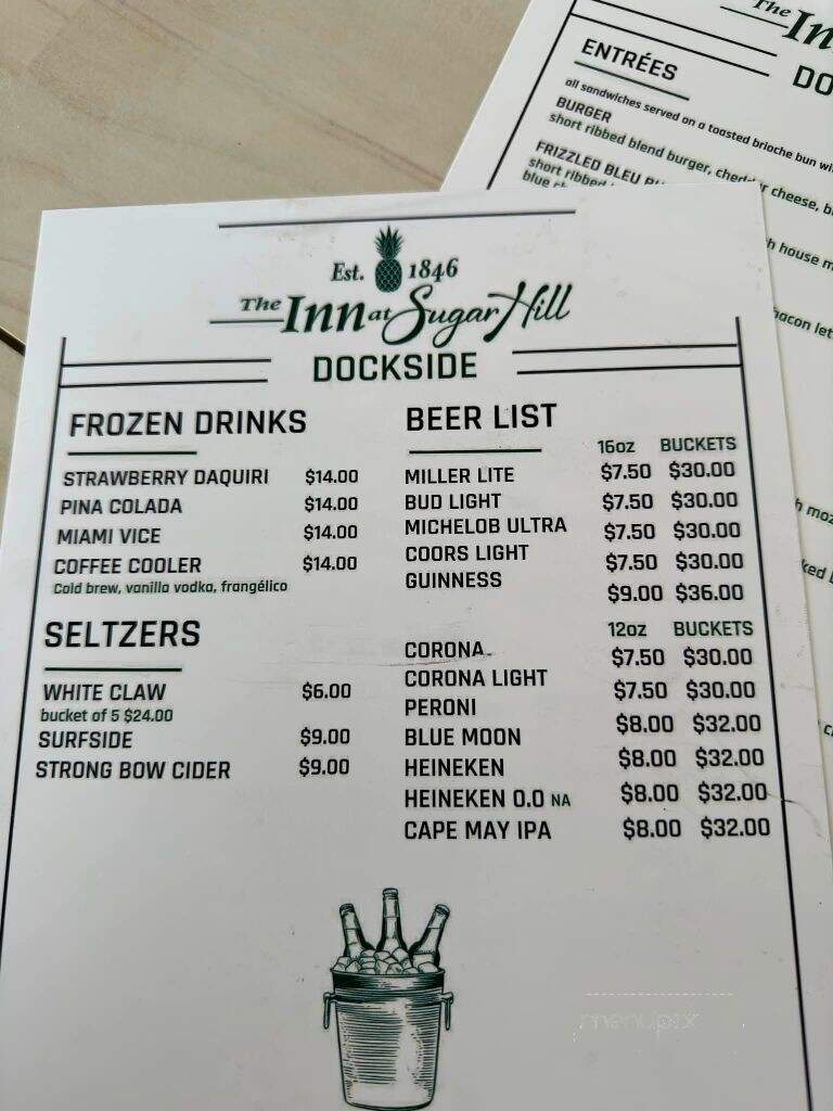 Inn At Sugar Hill - Mays Landing, NJ menu_pic