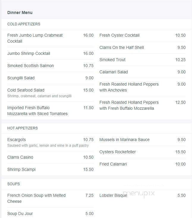 Sea Shack Restaurant - Hackensack, NJ menu_pic