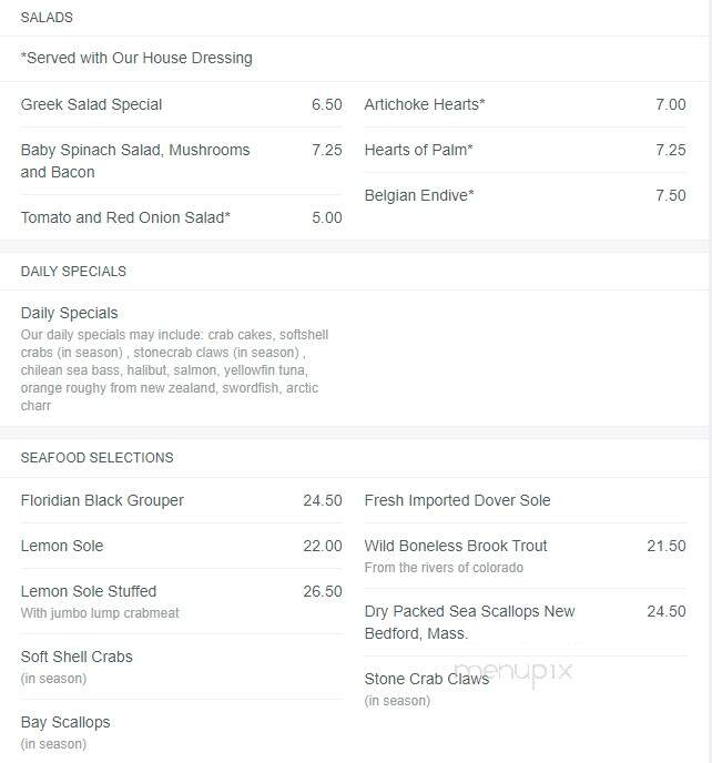 Sea Shack Restaurant - Hackensack, NJ menu_pic