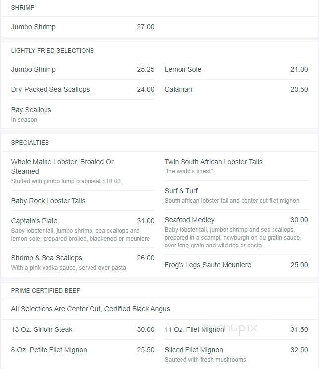 Sea Shack Restaurant - Hackensack, NJ menu_pic