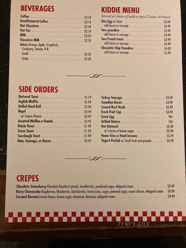 Miss Batavia Family Restaurant - Batavia, NY menu_pic