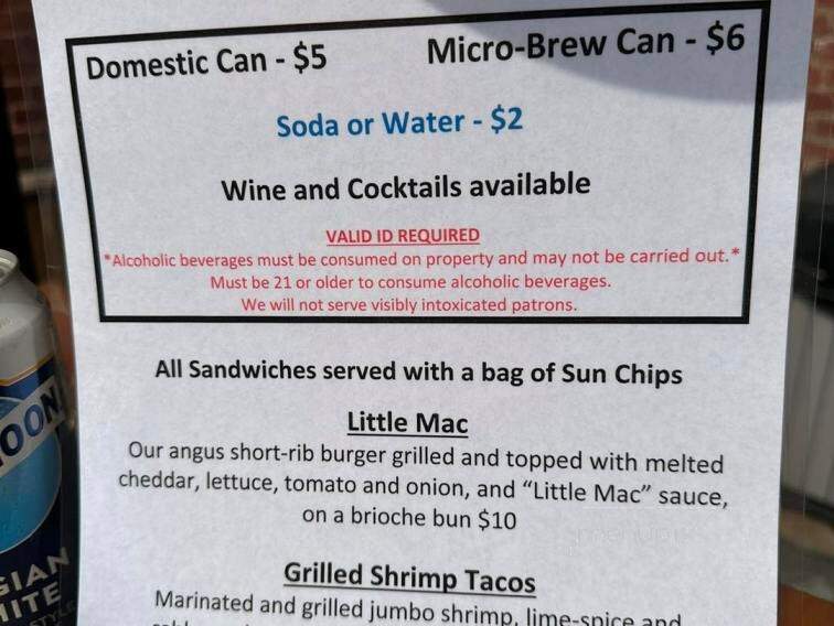 Glenn Rock Mill Inn - Glen Rock, PA menu_pic