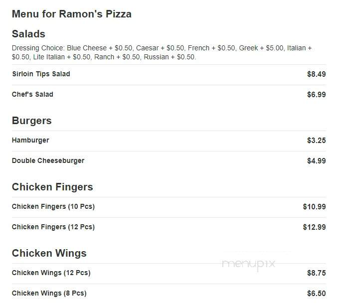 Ramon's Pizza - Pawtucket, RI