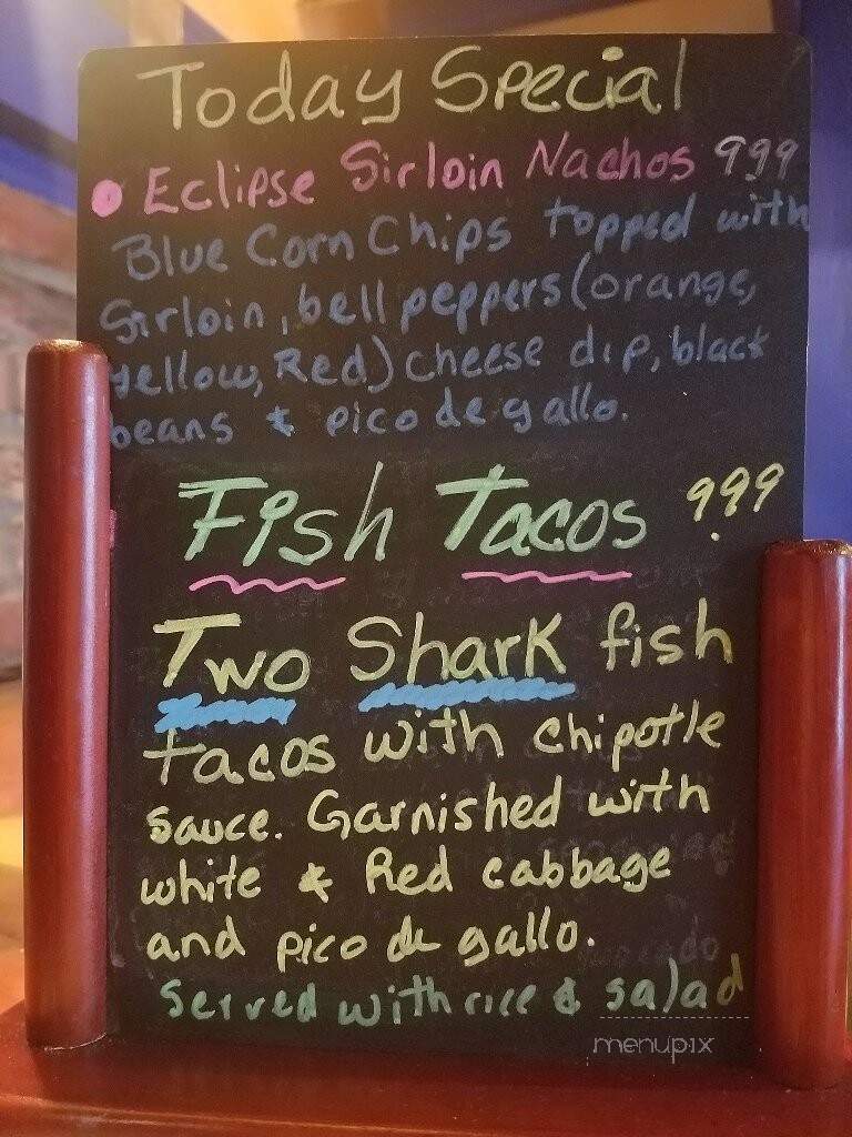 Pancho's Mexican Buffet - Maryville, TN menu_pic