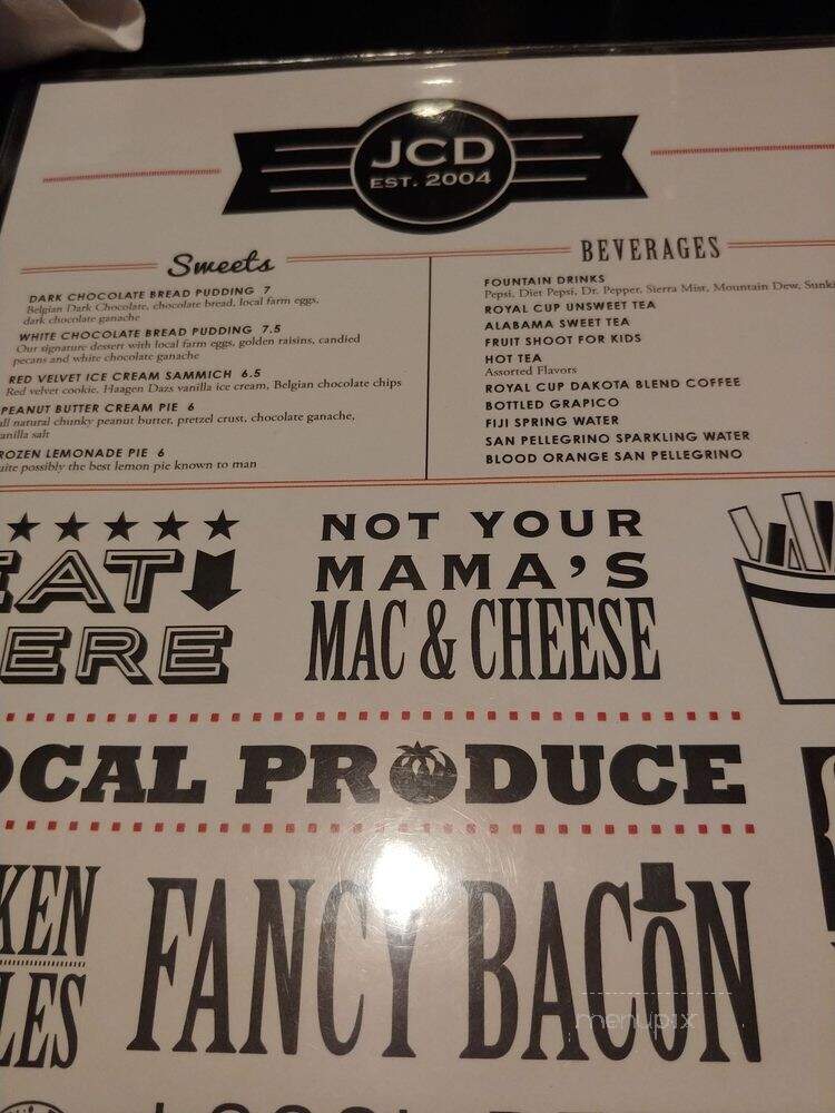 John's City Diner - Birmingham, AL menu_pic