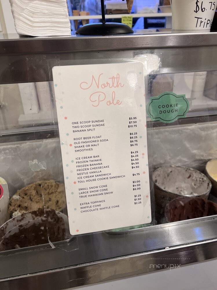 North Pole Fudge Co - Big Bear Lake, CA menu_pic