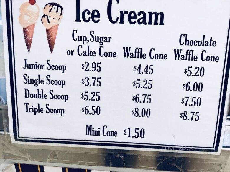 North Pole Fudge Co - Big Bear Lake, CA menu_pic