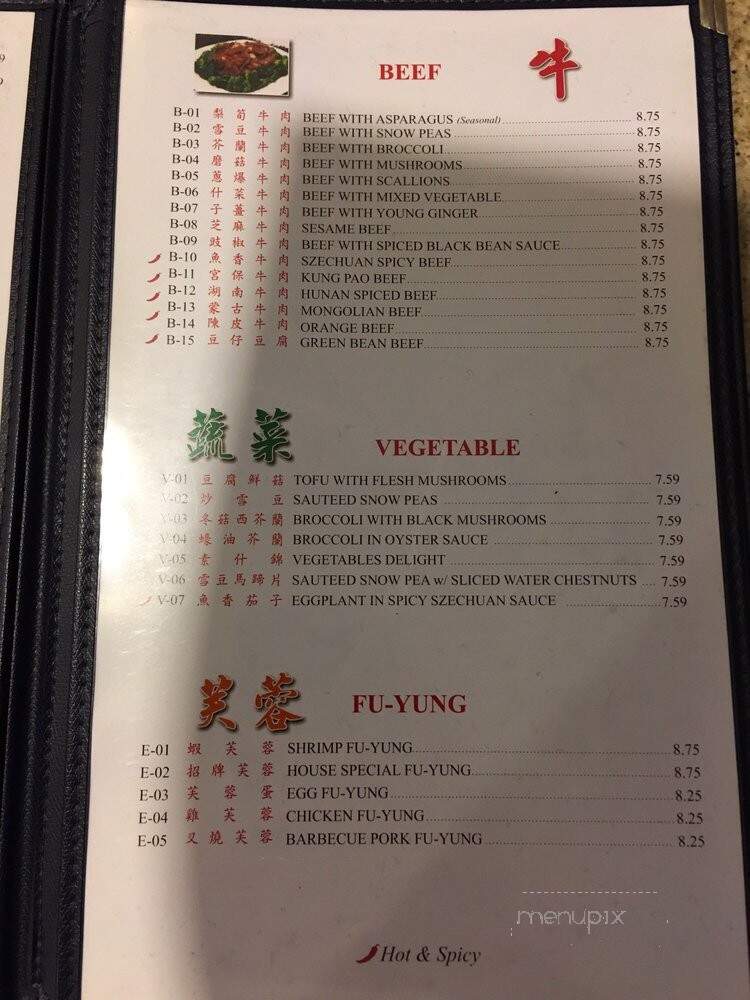 Dragon Palace - Vacaville, CA menu_pic