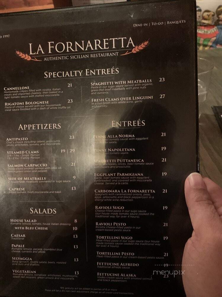 La Fornaretta - Newcastle, CA