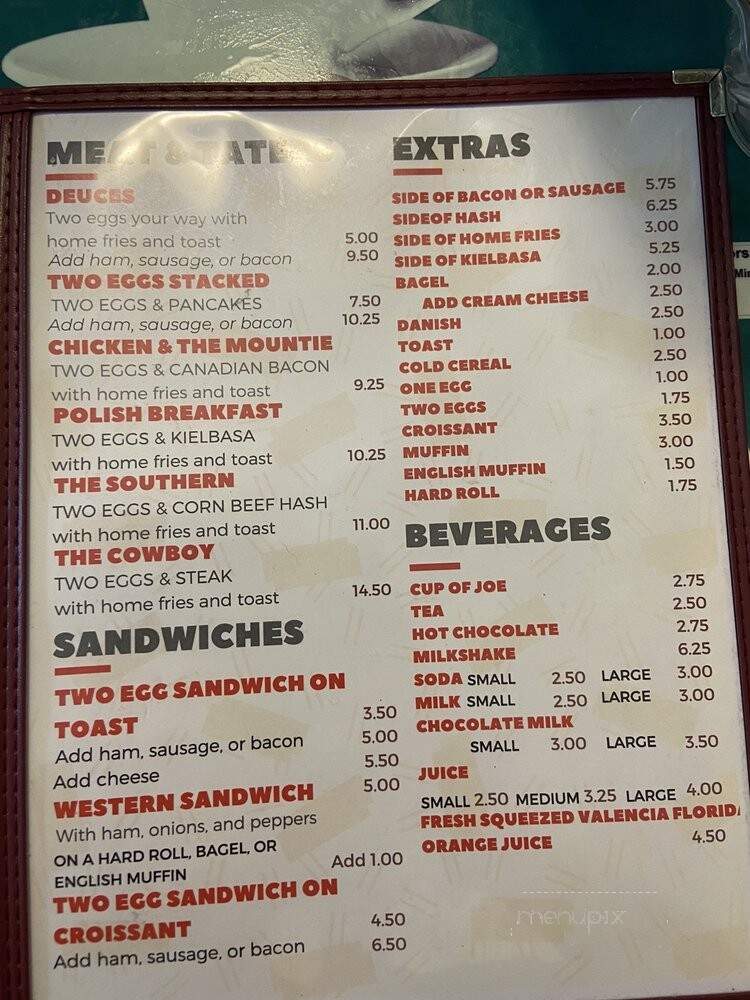 Patty's Restaurant - Litchfield, CT menu_pic