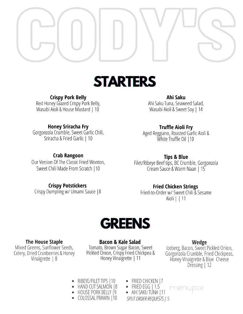 Cody's - Bridgeport, WV