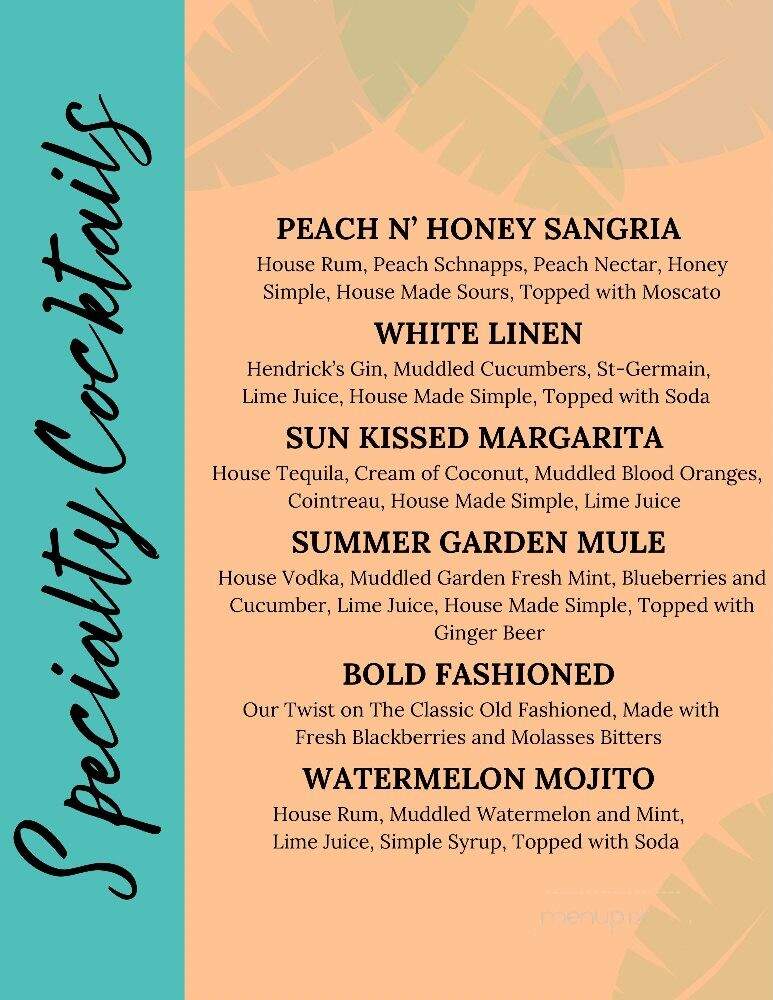 Cody's - Bridgeport, WV menu_pic