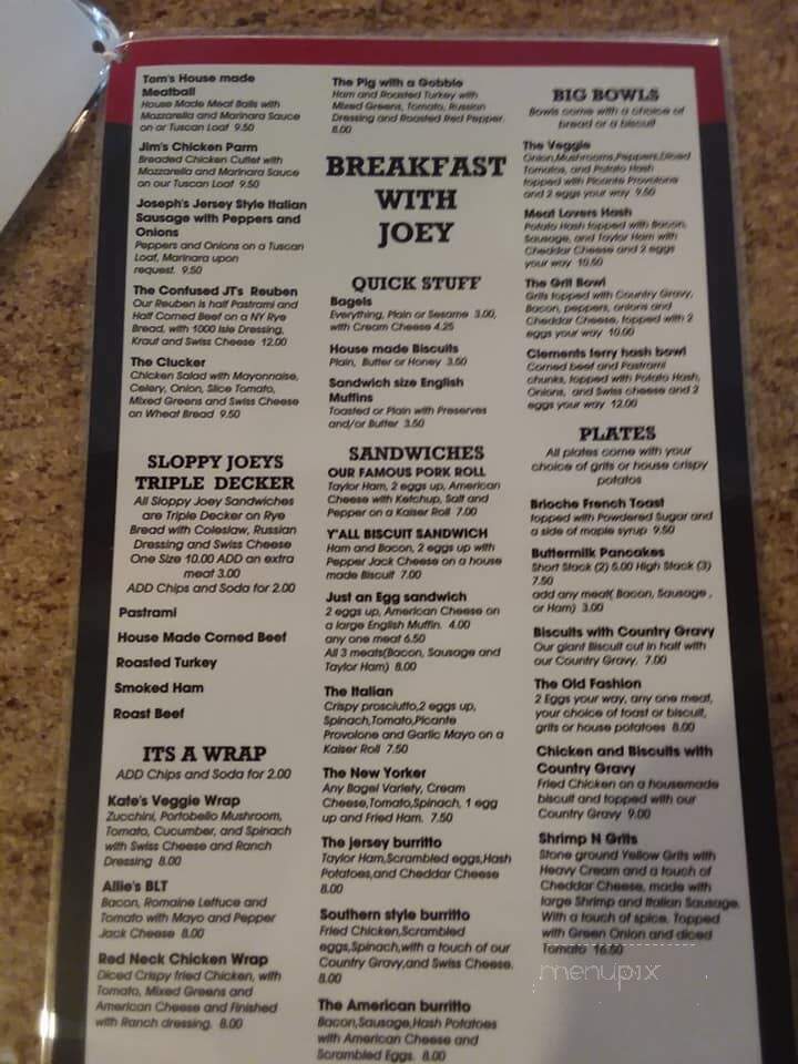 Joey Tomatoes Deli & Market - Mount Pleasant, SC menu_pic