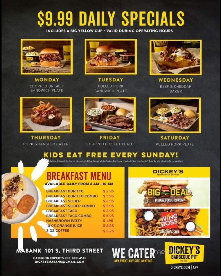 Dickey's Barbecue Pit - Mabank, TX