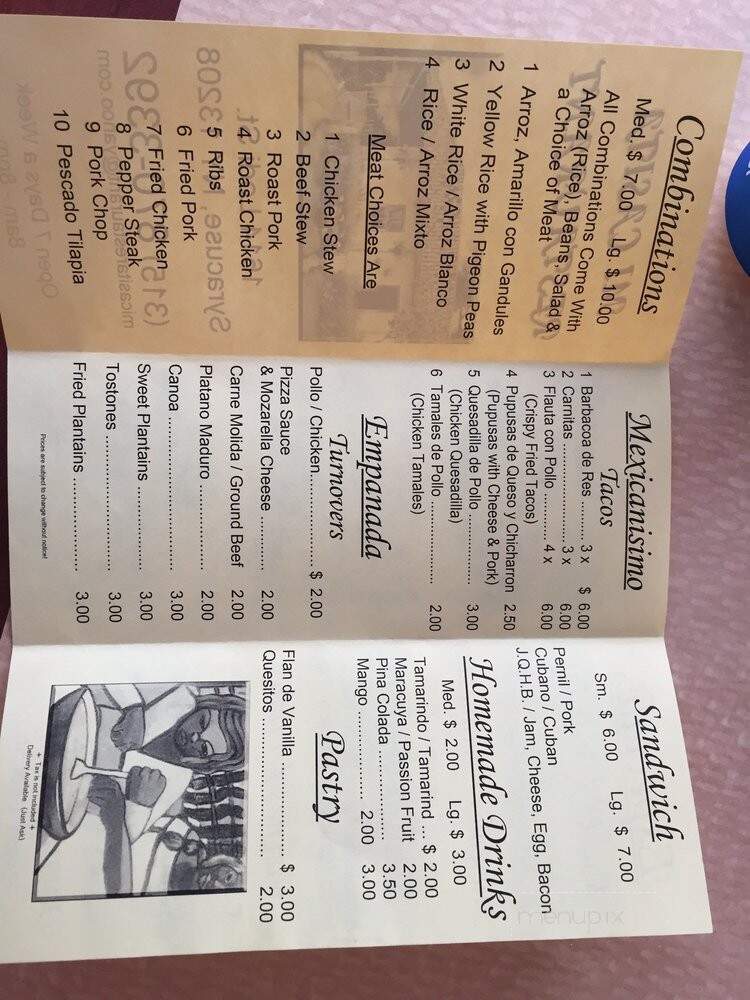 Mi Casita Restaurant - Syracuse, NY menu_pic