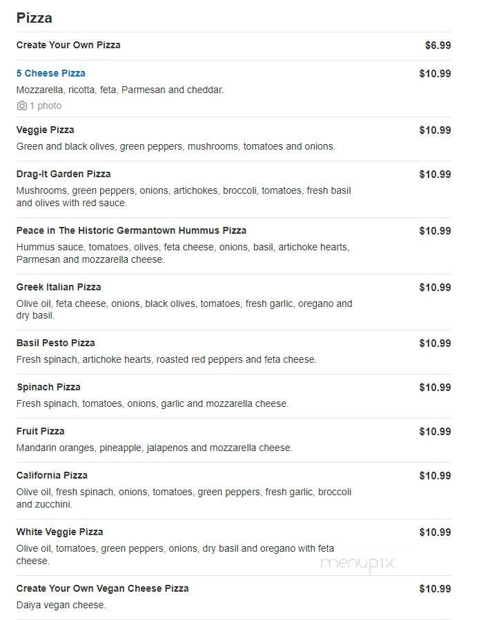 Romeo's Pizza & Bistro - College Park, GA menu_pic