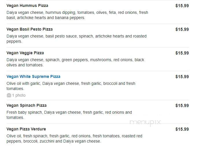 Romeo's Pizza & Bistro - College Park, GA menu_pic