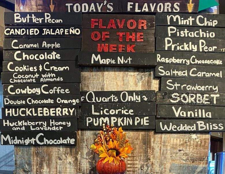 The City Creamery - Cave Creek, AZ menu_pic