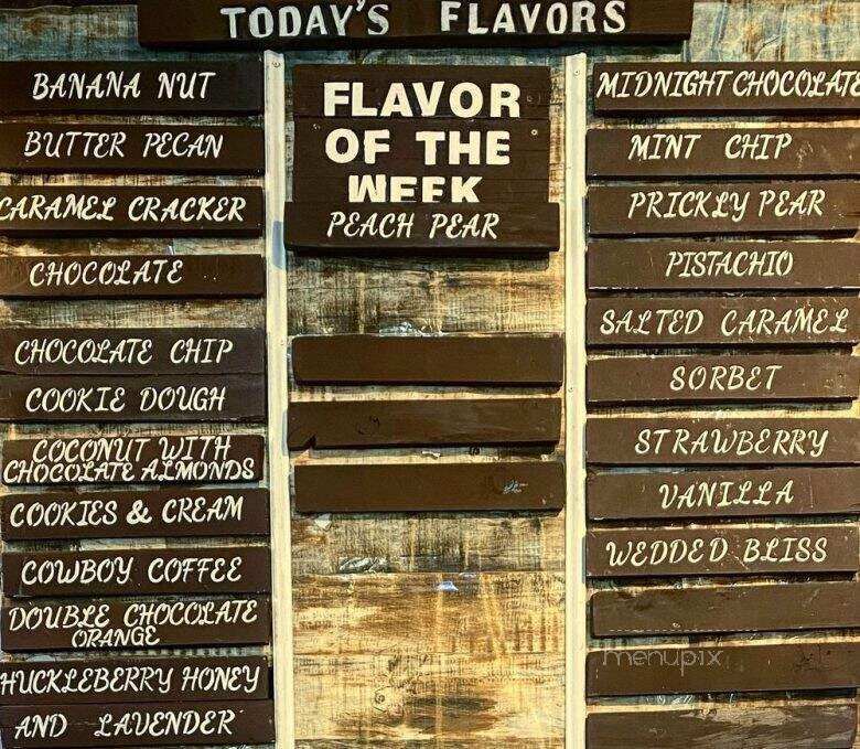 The City Creamery - Cave Creek, AZ menu_pic