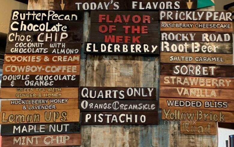 The City Creamery - Cave Creek, AZ menu_pic