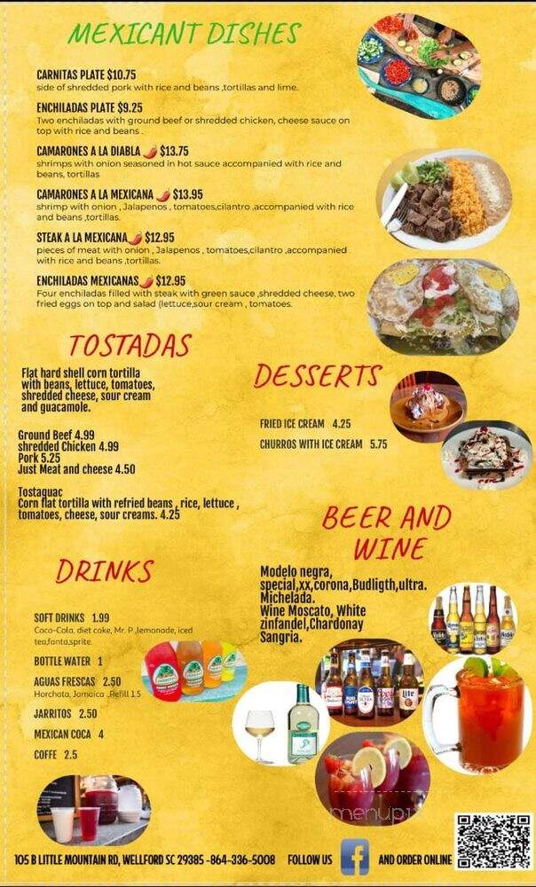 Chips and Cheese - Wellford, SC menu_pic