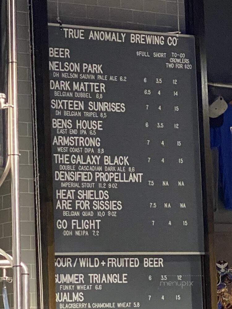 True Anomaly Brewing Company - Houston, TX