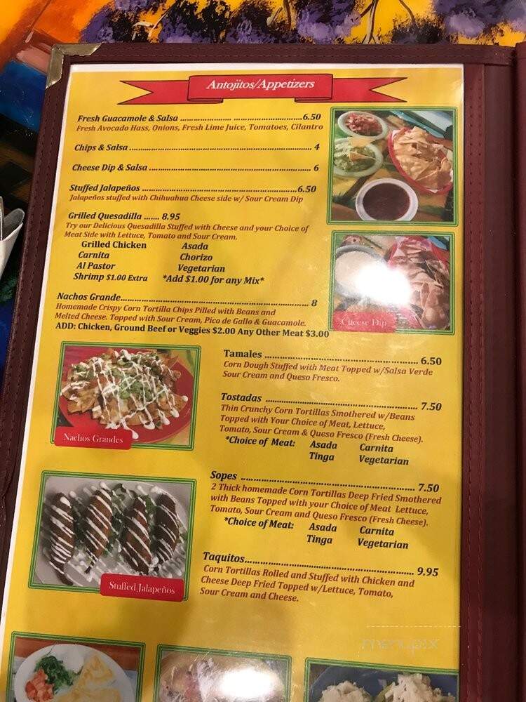 Buena Vista - Ardmore, PA menu_pic