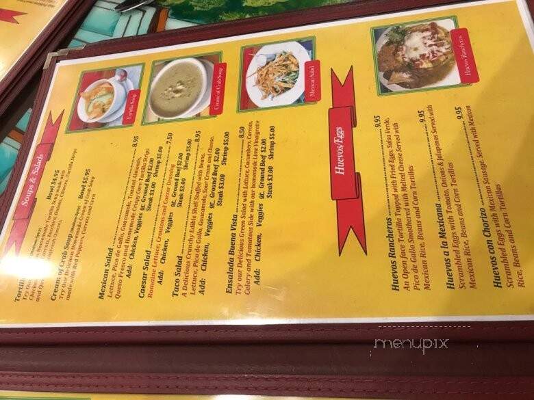 Buena Vista - Ardmore, PA menu_pic