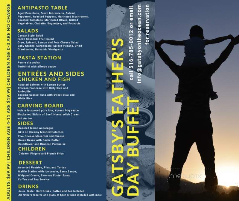 Gatsby's On The Ocean - Wantagh, NY menu_pic
