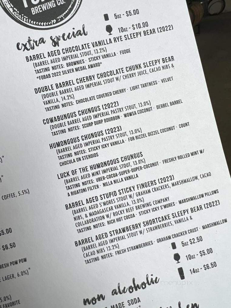 Werk Force Brewing - Plainfield, IL menu_pic
