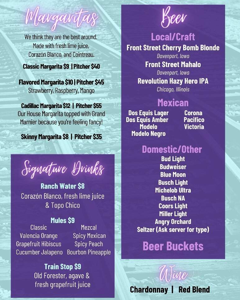 Jennie's Boxcar - East Moline, IL menu_pic