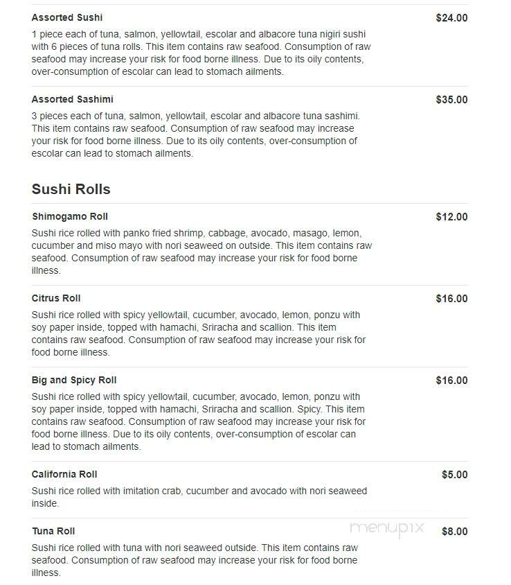 Kitchen United Mix - Scottsdale, AZ menu_pic