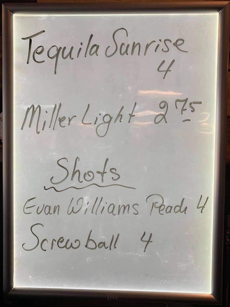 Bier ShackTaproom - Foley, AL menu_pic