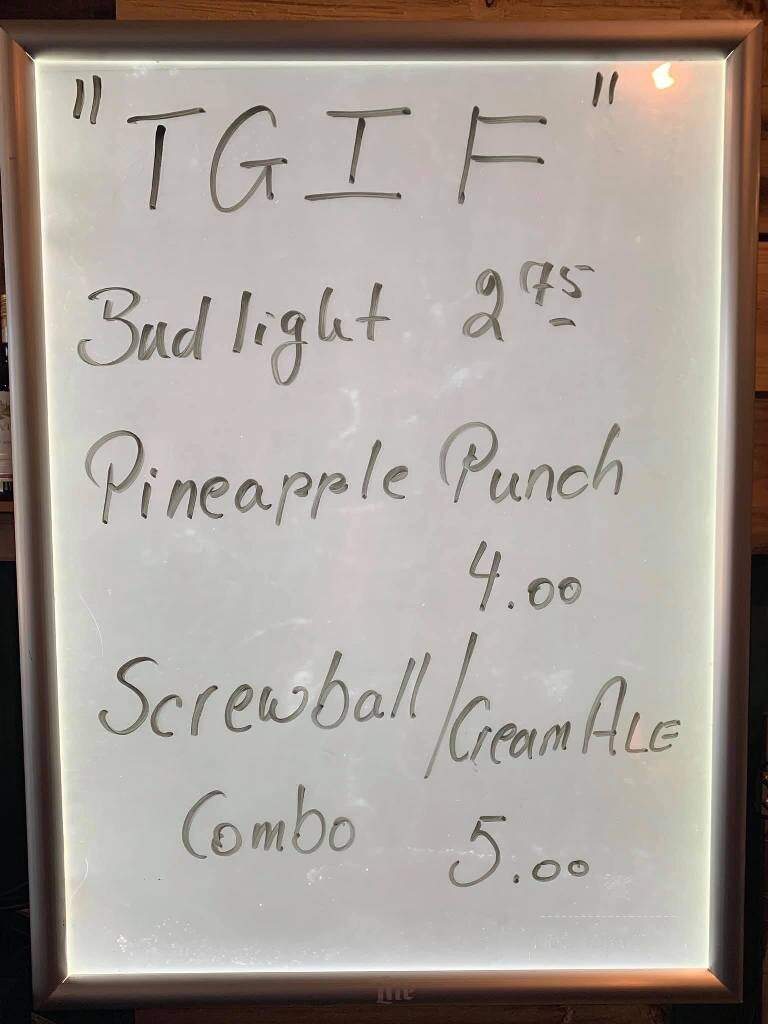 Bier ShackTaproom - Foley, AL menu_pic