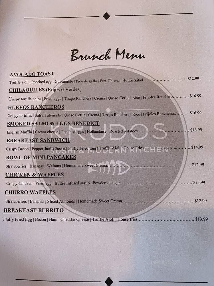 Krudos Sushi & Modern Kitchen - South El Monte, CA menu_pic