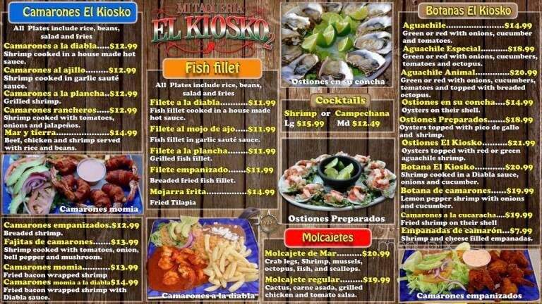 Mi Taqueria - Salinas, CA menu_pic