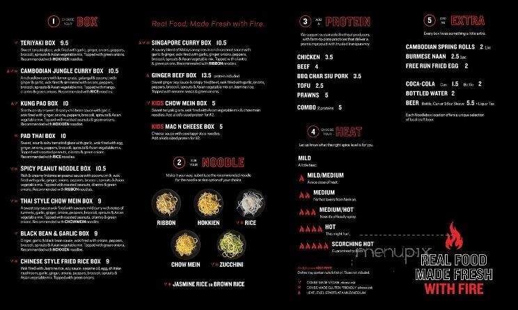 Noodlebox - Chilliwack, BC menu_pic