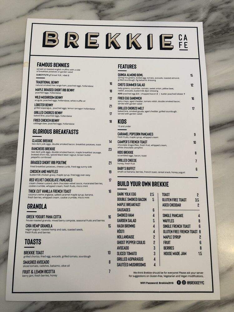 Brekkie Cafe - Calgary, AB
