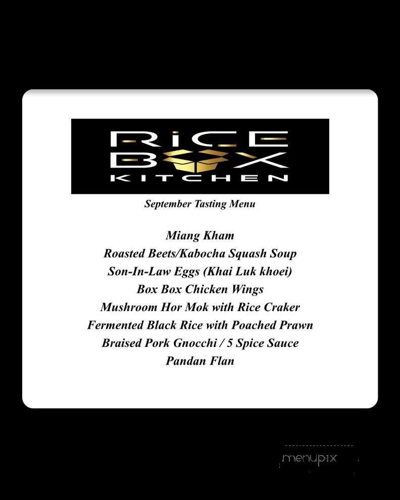 Rice Box Kitchen - Reno, NV