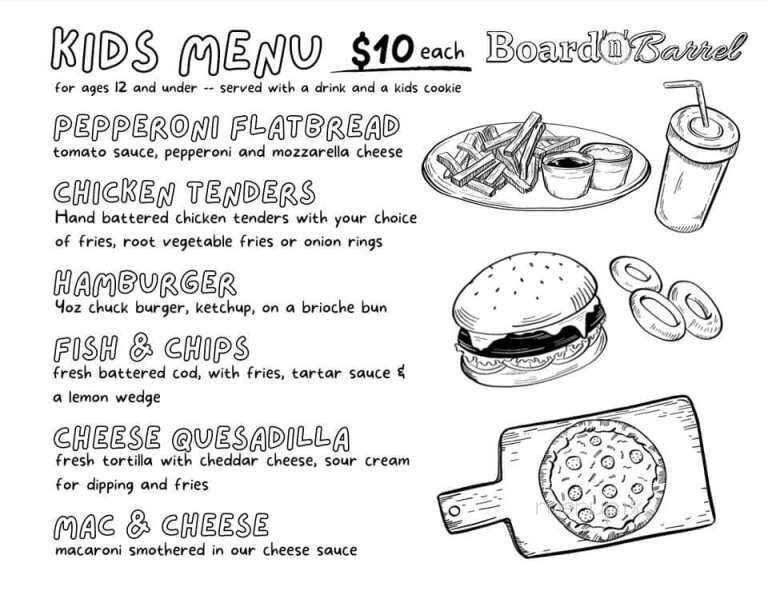 Board 'n' Barrel - Peace River, AB menu_pic