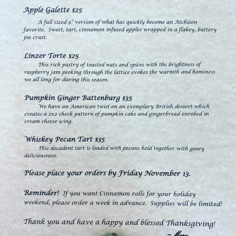 Domenique's - Atchison, KS menu_pic