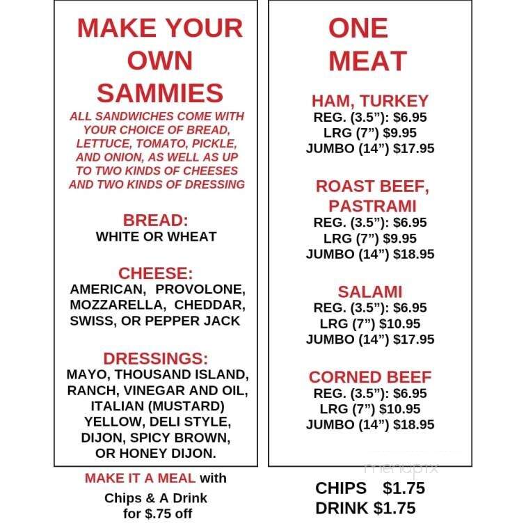 Jay's Deli - Grinnell, IA menu_pic