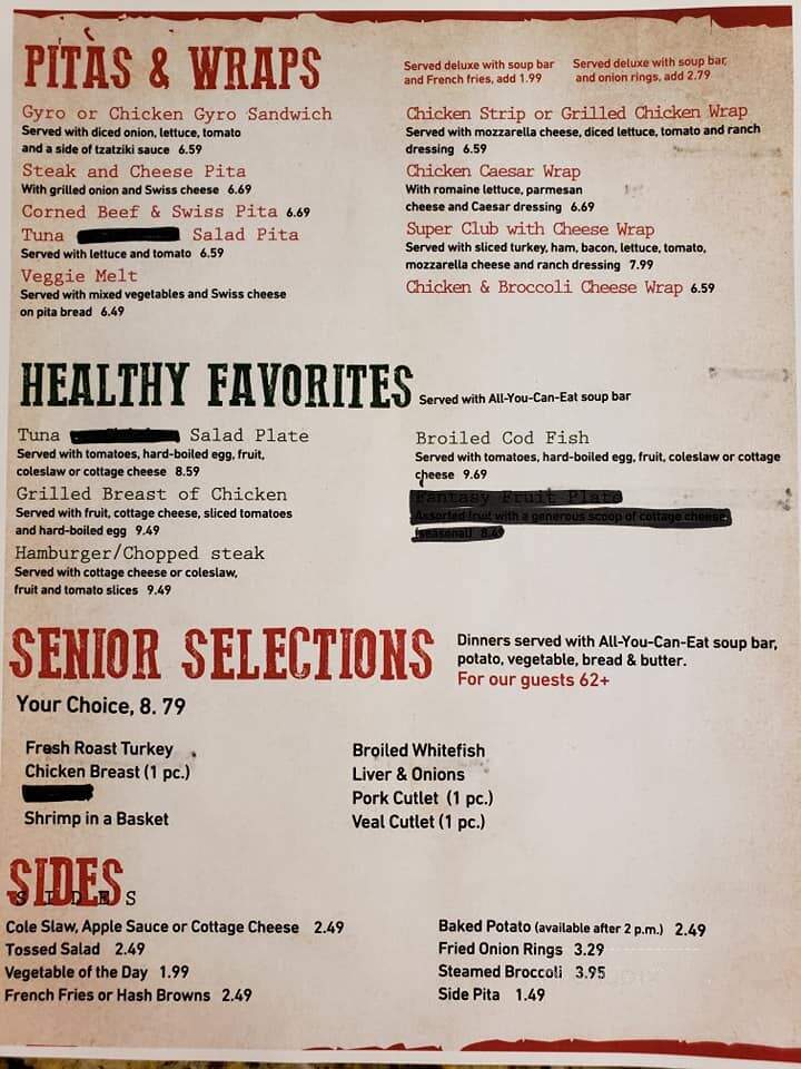 Eddy's Family Dining - Garden City, MI menu_pic