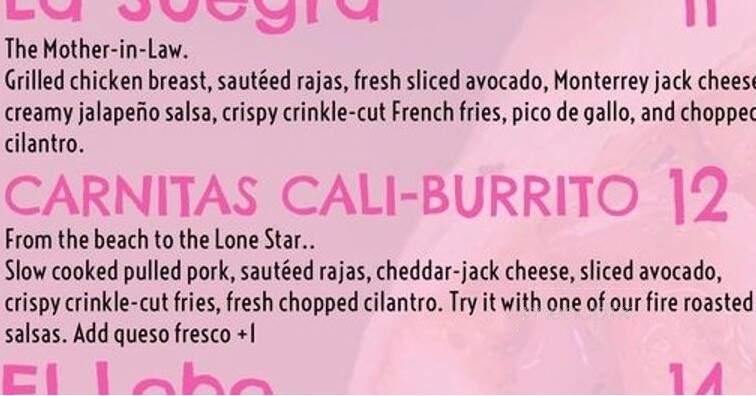 El Cucuy Burritos - Denton, TX