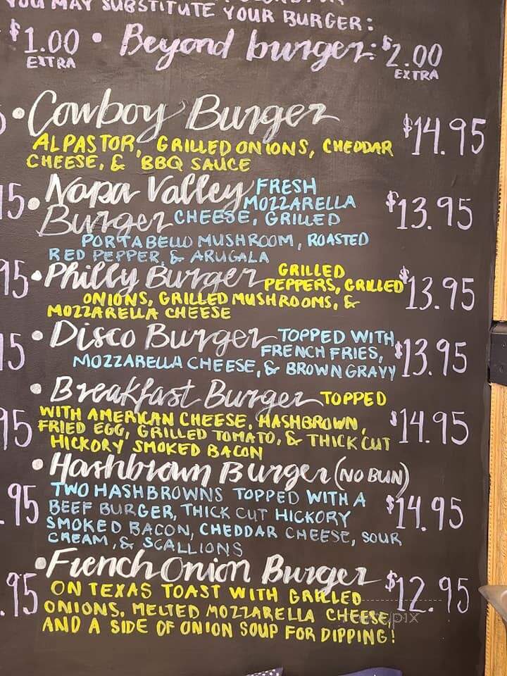 The Breakfast and Burger Club - Nyack, NY menu_pic