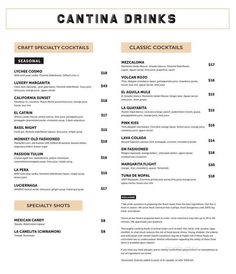 Luxe Kitchen & Cantina - Rancho Cucamonga, CA