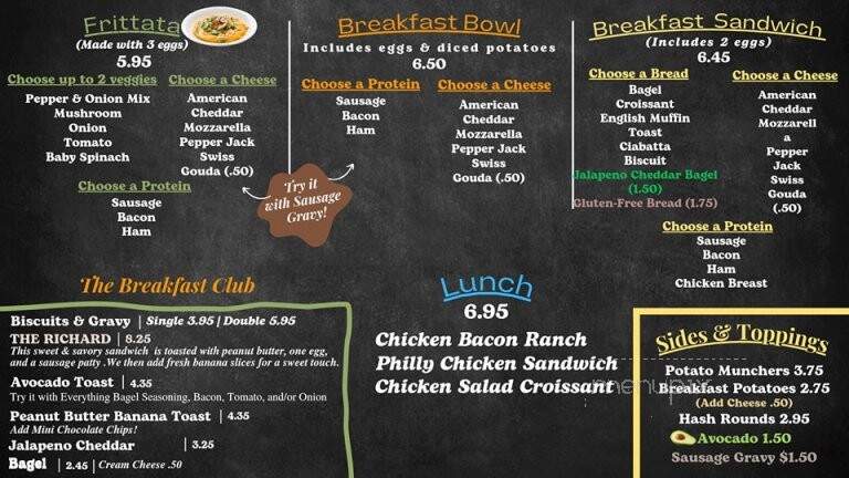 Sophie's Cafe - Sterling, IL menu_pic