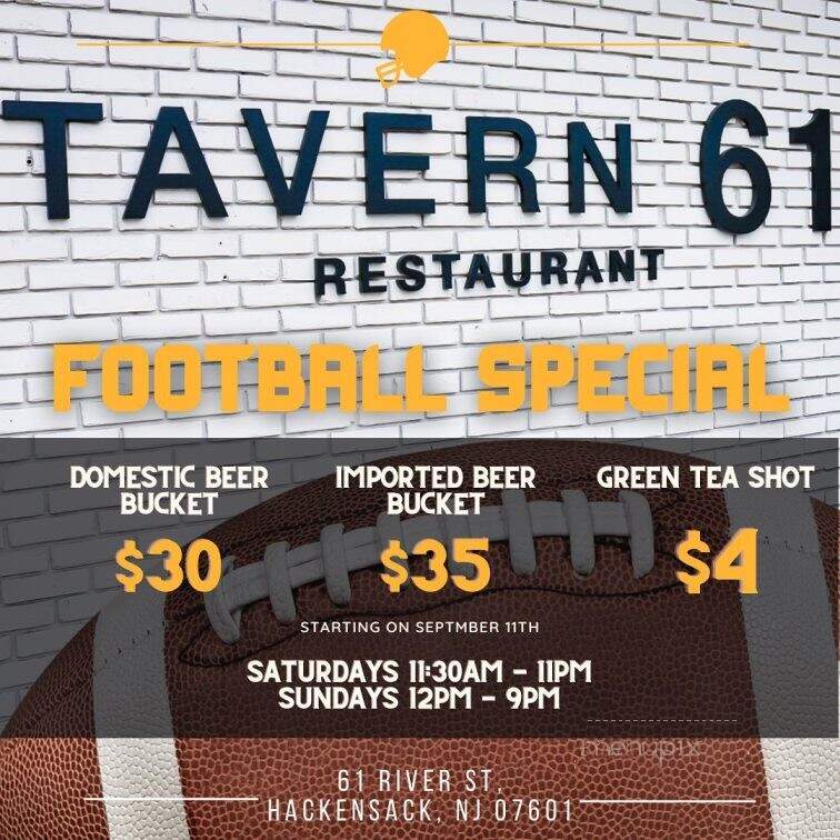 Tavern 61 Restaurant - Hackensack, NJ