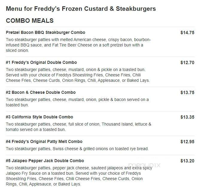 Freddy's Frozen Custard & Steakburgers - Machesney Park, IL