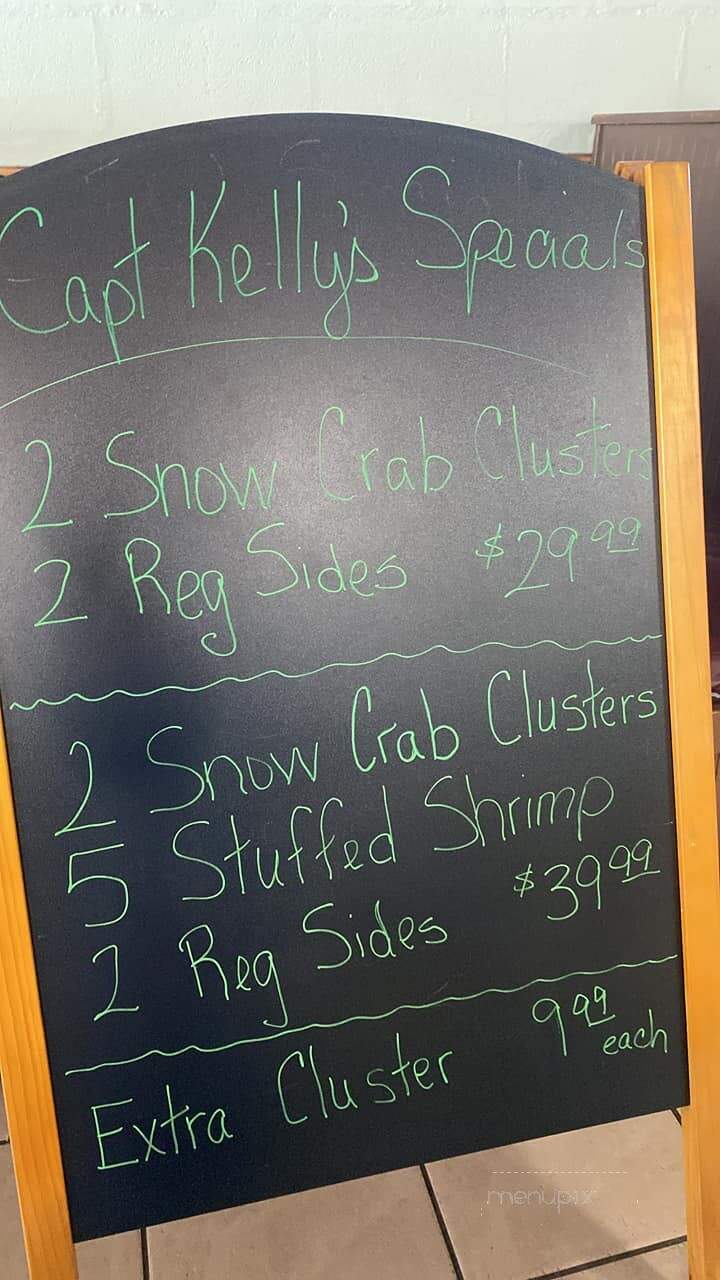 Capt' Kelly's Grill - Sumatra, FL menu_pic